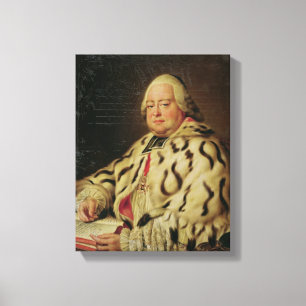 Portrait of Francois-Camille de Lorraine  c.1769 Canvas Print