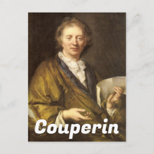 Portrait of François Couperin Postcard