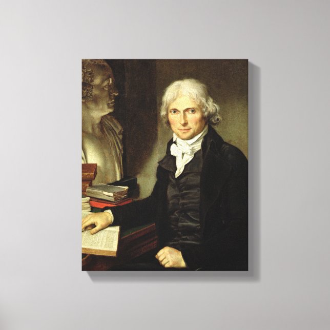 Portrait of Francois Xavier Bichat Canvas Print (Front)