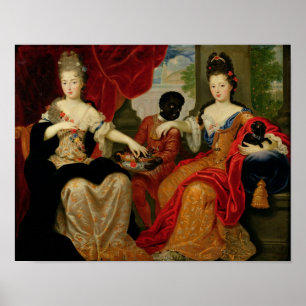 Portrait of Francoise-Marie de Bourbon Poster