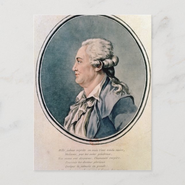 Portrait of Franz Anton Mesmer Postcard (Front)