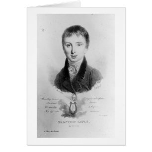 Portrait of Franz Liszt (1811-86) aged 11 (engravi
