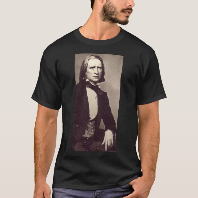 Portrait of Franz Liszt T-Shirt (Front)