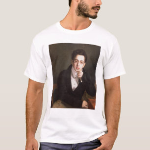 Portrait of Franz Schubert , Austrian composer T-Shirt
