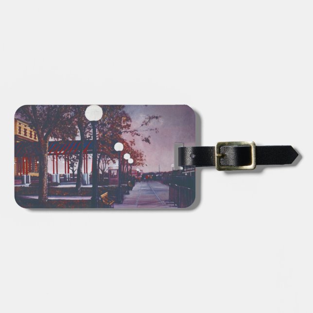 Portrait of Freedom Birthplace Luggage Tag (Front Horizontal)