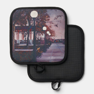 Portrait of Freedom Pot Holder