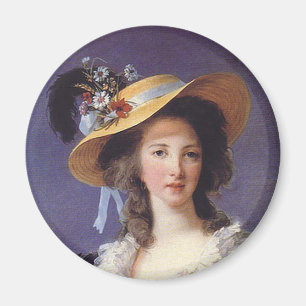 Portrait of French Aristocrat Magnet