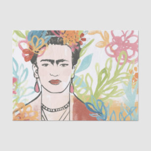 Portrait of Frida Kahlo Tissue Paper