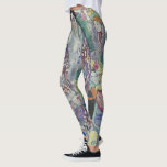 Portrait of Friederike Maria Beer by Gustav Klimt Leggings<br><div class="desc">Portrait of Friederike Maria Beer (1916) by Gustav Klimt is a vintage Victorian Era Symbolism fine art portrait painting. Friederike-Maria requested that Klimt paint her in a Viennese Workshop dress which she wore exclusively. Klimt decided that she should wear her fur coat inside out so that the decorative lining (also...</div>