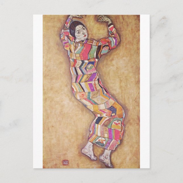 Portrait of Friederike-Maria Beer by Gustav Klimt  Postcard (Front)