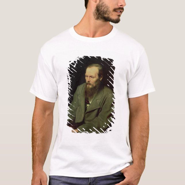 Portrait of Fyodor Dostoyevsky  1872 T-Shirt (Front)
