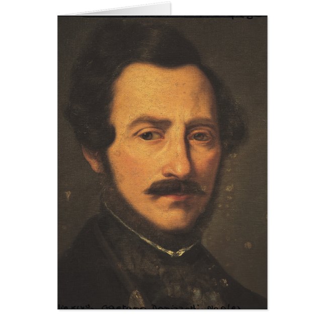 Portrait of Gaetano Donizetti (Front)