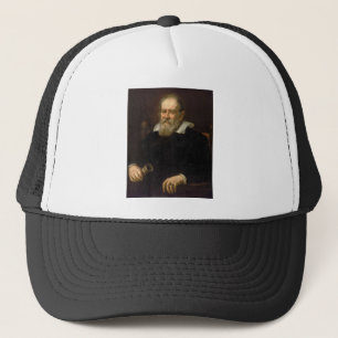 Portrait of Galileo Galilei by Justus Sustermans Trucker Hat