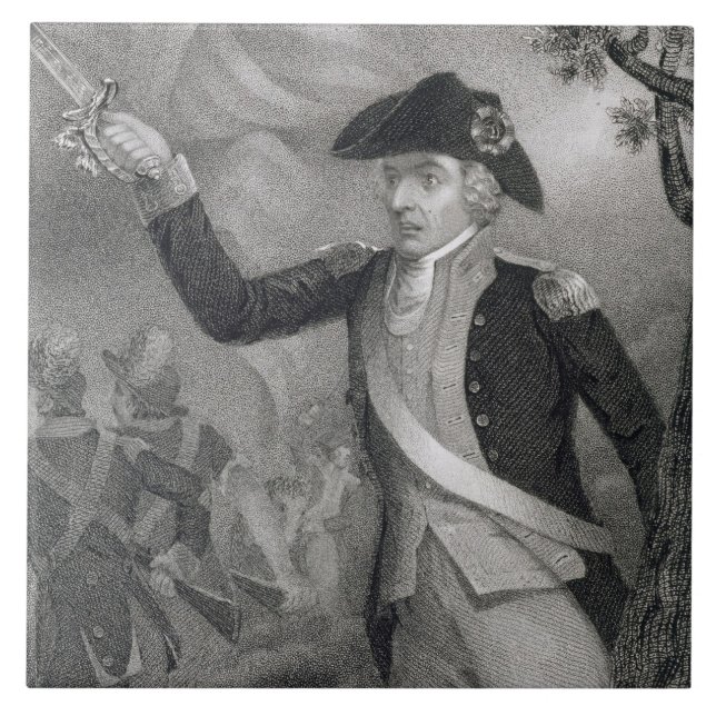 Portrait of General Francis Marion at the Battle o Tile (Front)