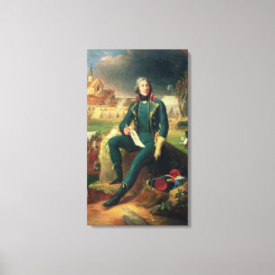 Portrait of General Louis-Lazare Hoche Canvas Print