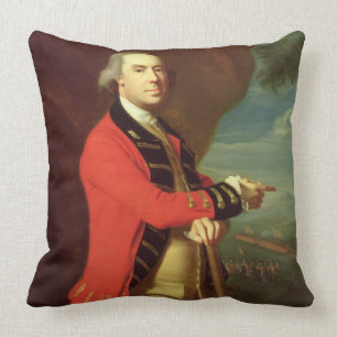 Portrait of General Thomas Gauge, c.1768 (oil on Cushion