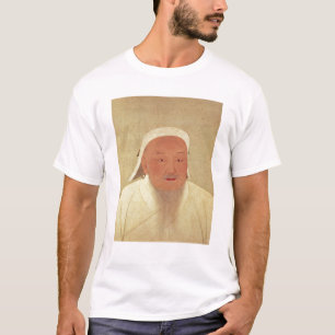 Portrait of Genghis Khan , Mongol Khan T-Shirt