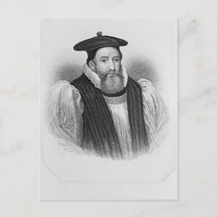 Portrait of George Abbot Archbishop of Postcard