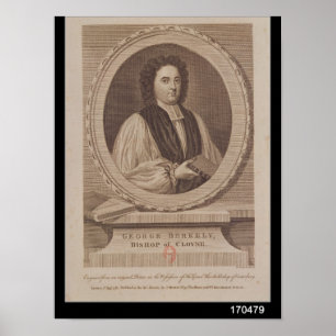 Portrait of George Berkeley  Bishop Poster