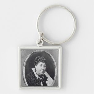 Portrait of George Sand Key Ring