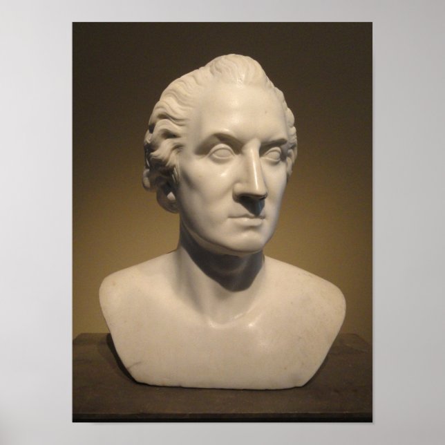 Portrait of George Washington | 1828-30 Poster (Front)