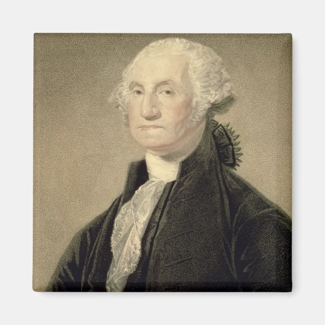 Portrait of George Washington, engraved by William Magnet (Front)