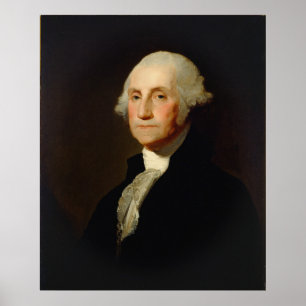 Portrait of George Washington Gilbert Stuart Poster