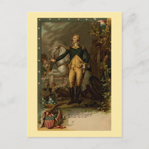 Portrait of George Washington Postcard