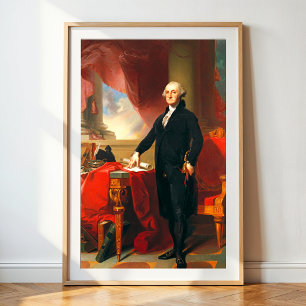 Portrait of George Washington, Thomas Sully Poster