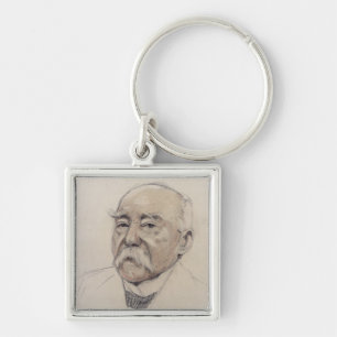 Portrait of Georges Clemenceau Key Ring
