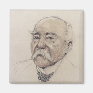 Portrait of Georges Clemenceau Magnet