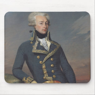 Portrait of Gilbert Motier as a Lieutenant Mouse Pad