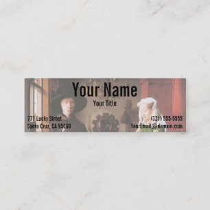 Portrait of Giovanni Arnolfini and his Wife Mini Business Card