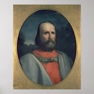 Portrait of Giuseppe Garibaldi 2 Poster