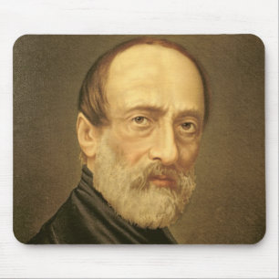 Portrait of Giuseppe Mazzini Mouse Pad