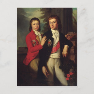 Portrait of Grand Prince August of Oldenburg Postcard