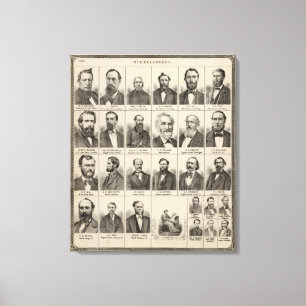 Portrait of Greenleaf, Minnesota Canvas Print