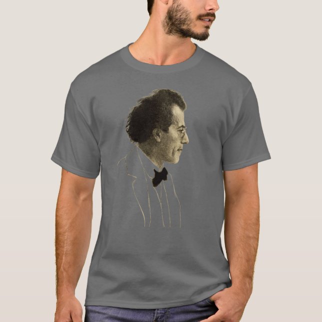 Portrait of Gustav Mahler (1902) T-Shirt (Front)