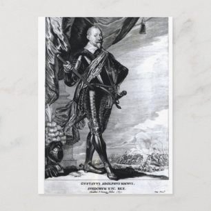 Portrait of Gustavus Adolphus the Great Postcard