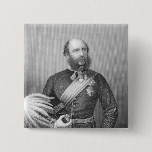 Portrait of H.R.H. The Duke of Cambridge 15 Cm Square Badge