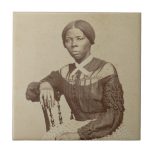 Portrait of Harriet Tubman 1868-69 Tile