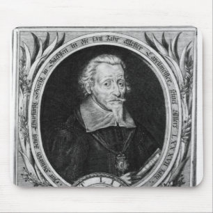 Portrait of Heinrich Schutz Mouse Pad