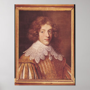 Portrait of Henri Coeffier de Ruze d'Effiat Poster