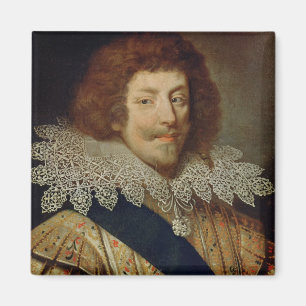 Portrait of Henri  Duke of Montmorency Magnet