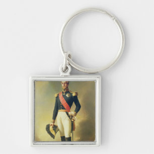 Portrait of Henri-Eugene-Philippe-Louis Key Ring