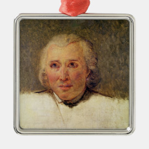 Portrait of Henri Gregoire Metal Tree Decoration