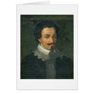 Portrait of Henri I de Bourbon Conde (oil on panel