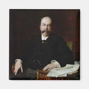 Portrait of Henri Meilhac Magnet