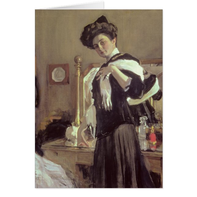 Portrait of Henrietta Hirshmann , 1907 (Front)