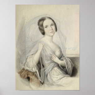 Portrait of Henriette Gertrude Sontag Poster